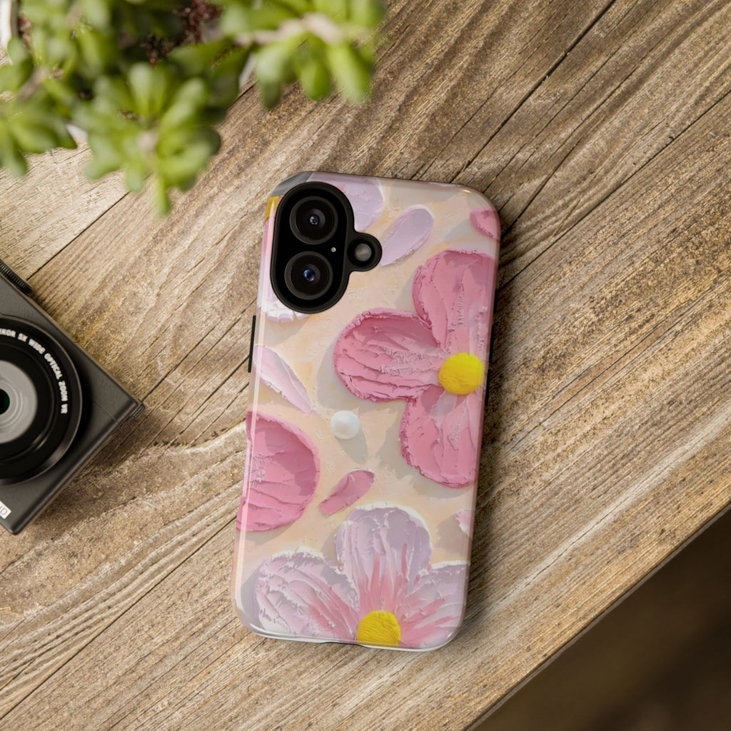 Floral Pink Buttercream Phone Case