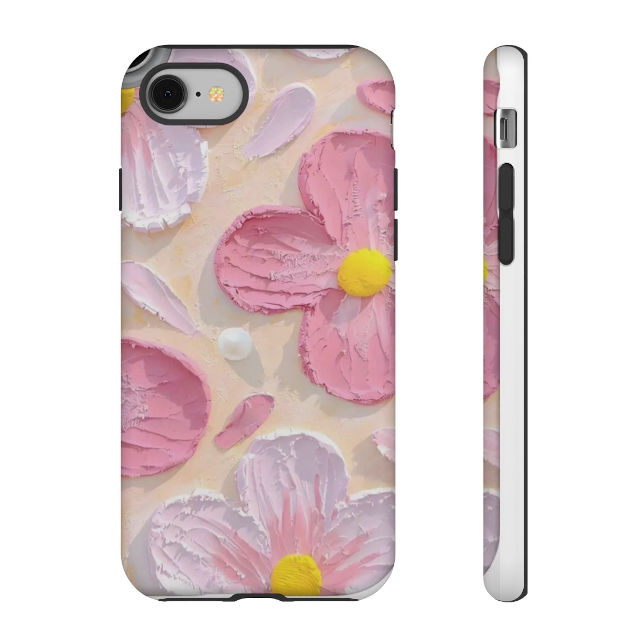 Floral Pink Buttercream Phone Case