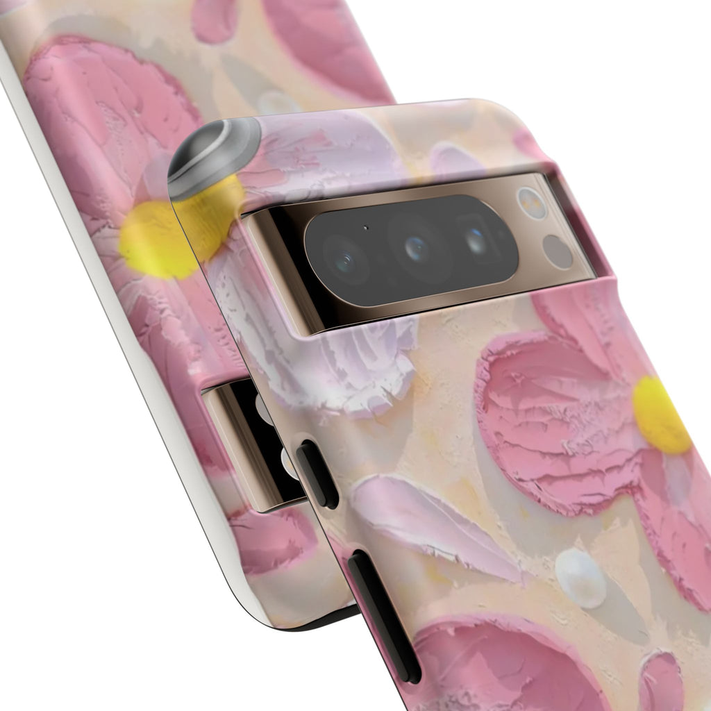 Floral Pink Buttercream Phone Case