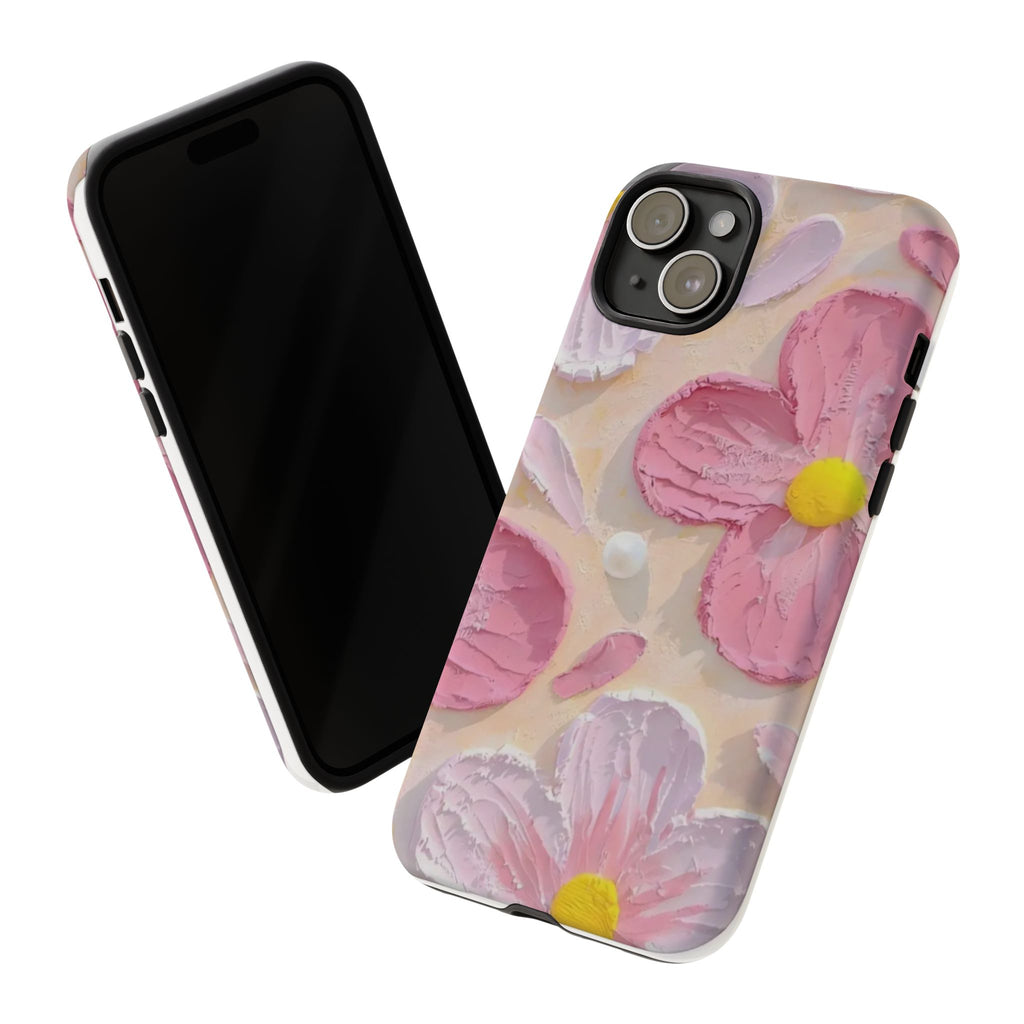 Floral Pink Buttercream Phone Case