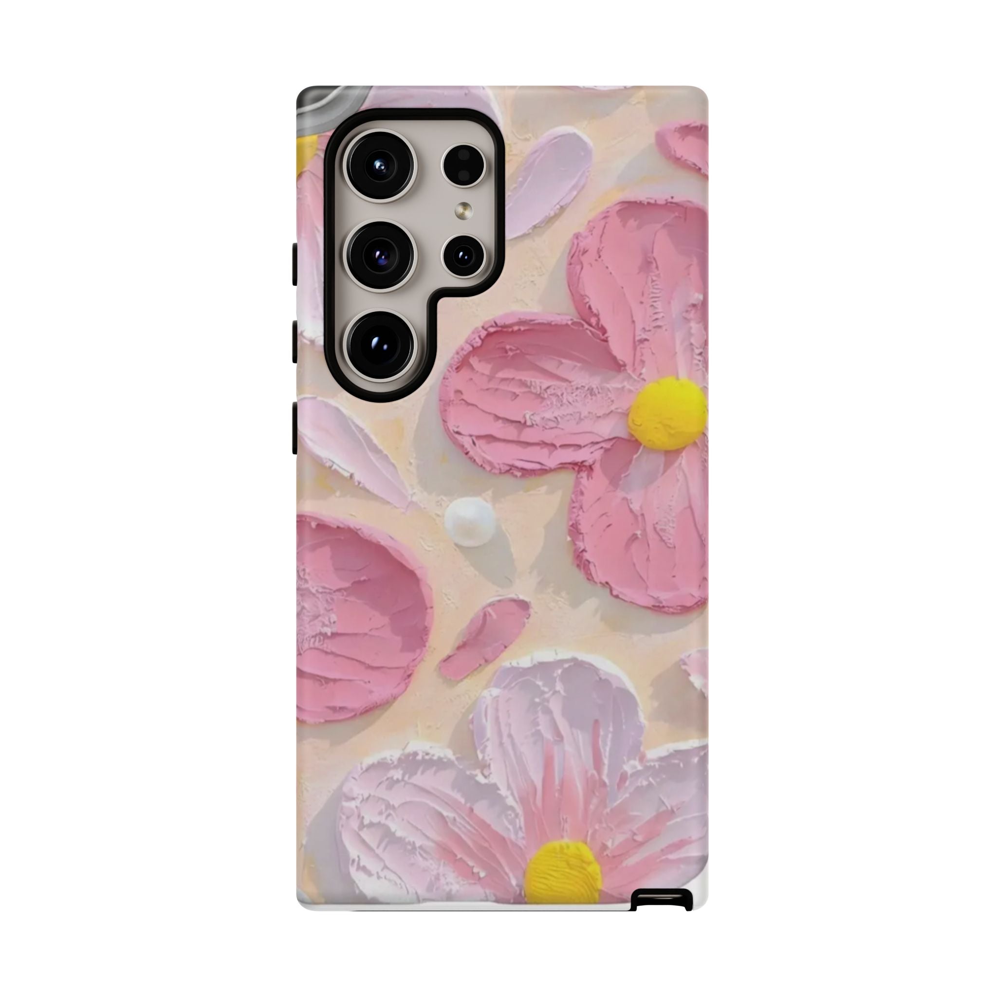 Floral Pink Buttercream Phone Case