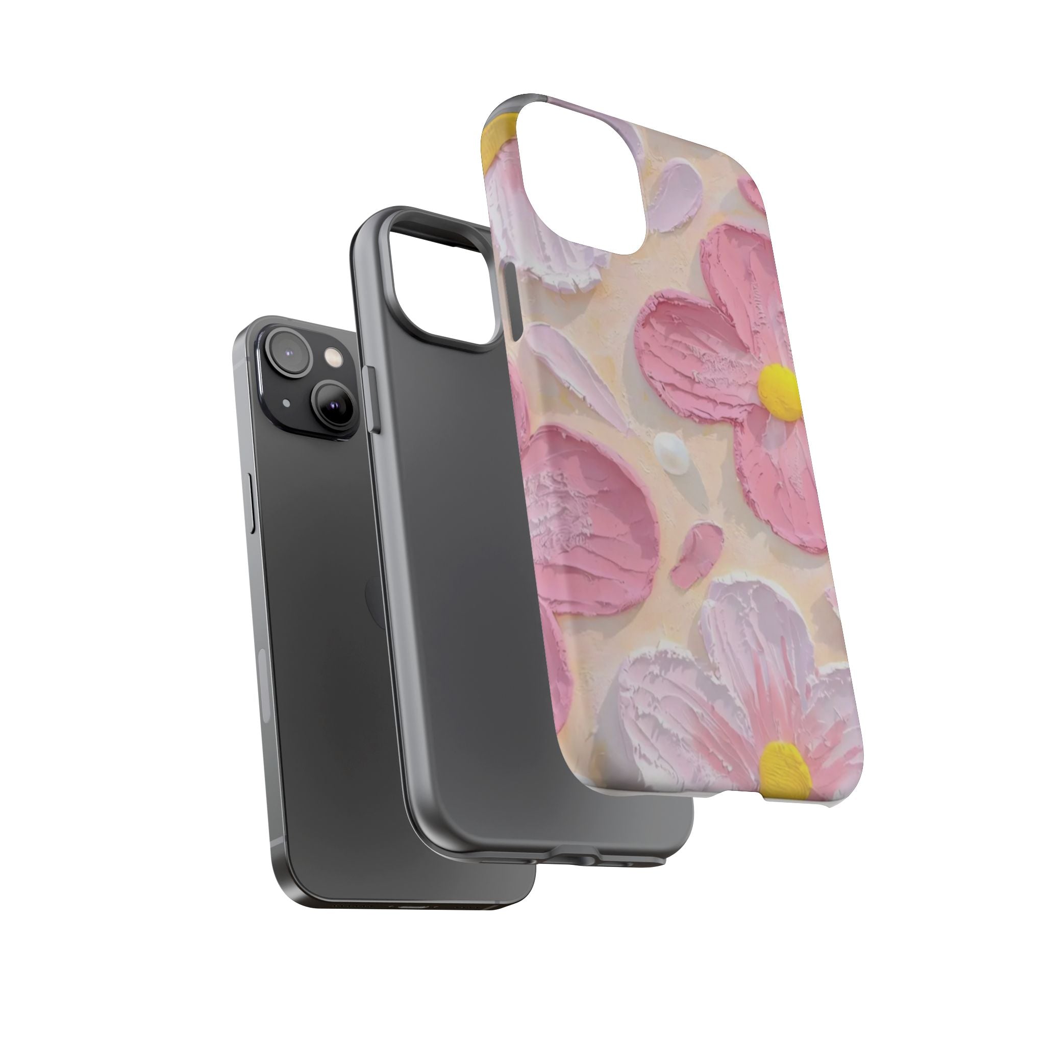 Floral Pink Buttercream Phone Case