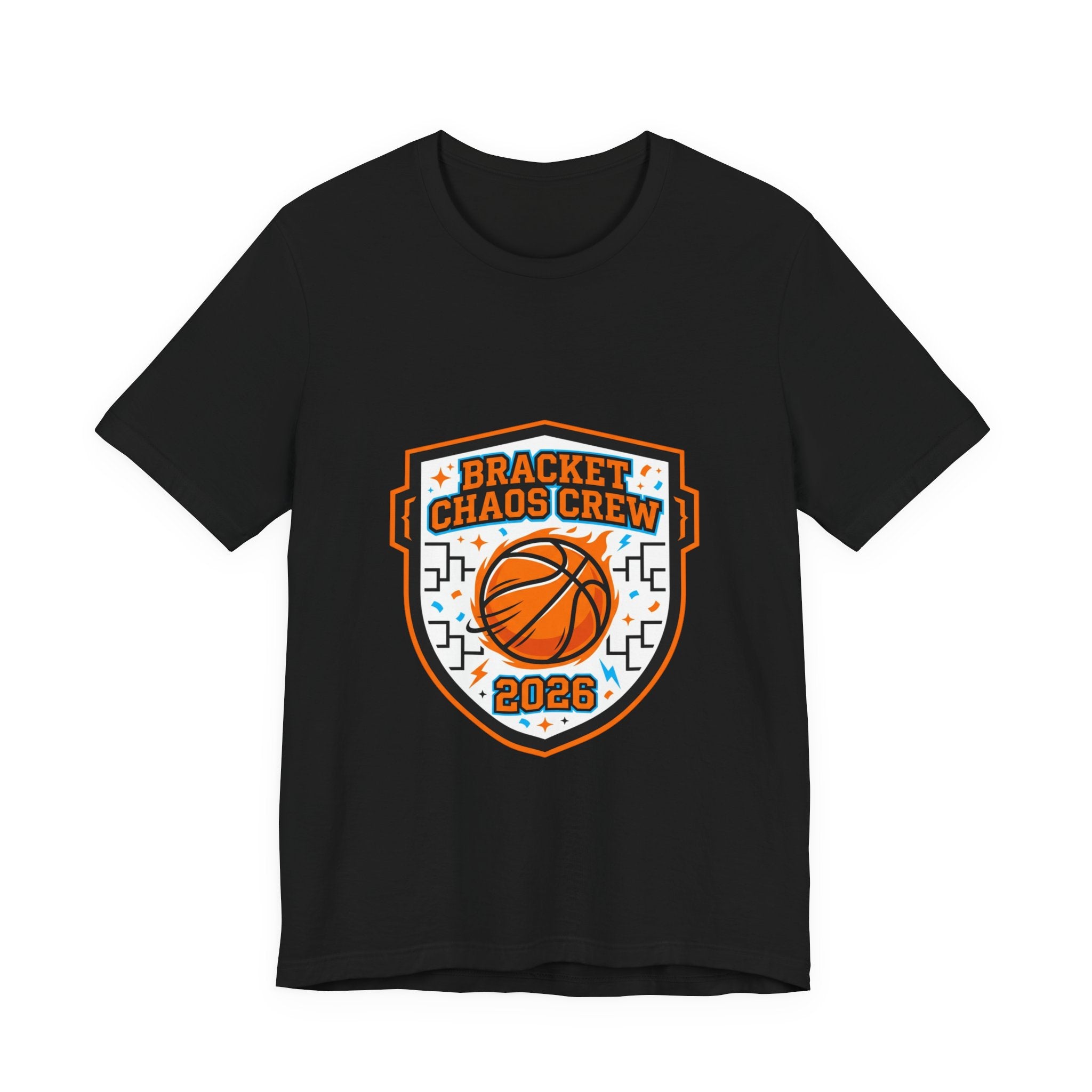 Bracket Chaos Crew Tee | college tournament, bracket, gameday hoops