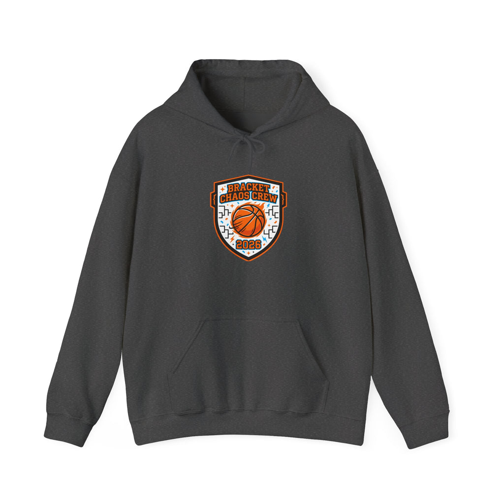 Bracket Buzzer Beater Shield Hoodie | college tournament, hoops gameday