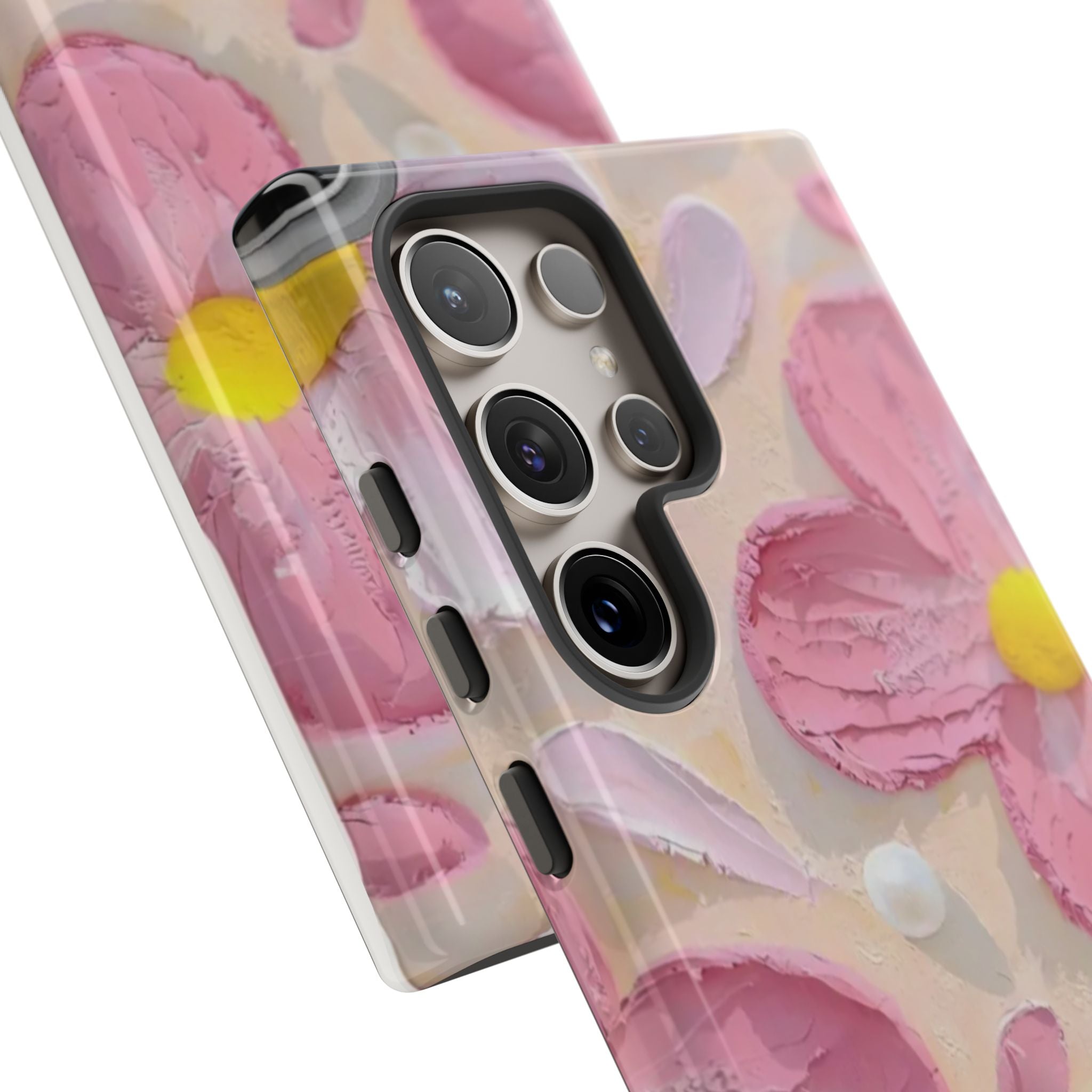 Floral Pink Buttercream Phone Case