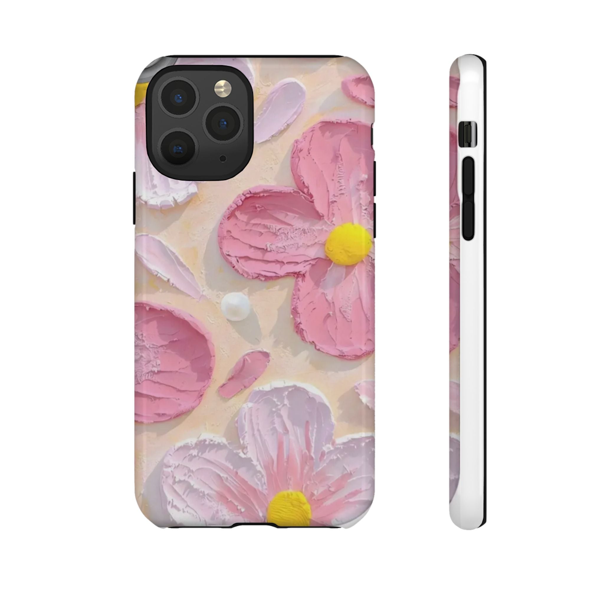 Floral Pink Buttercream Phone Case