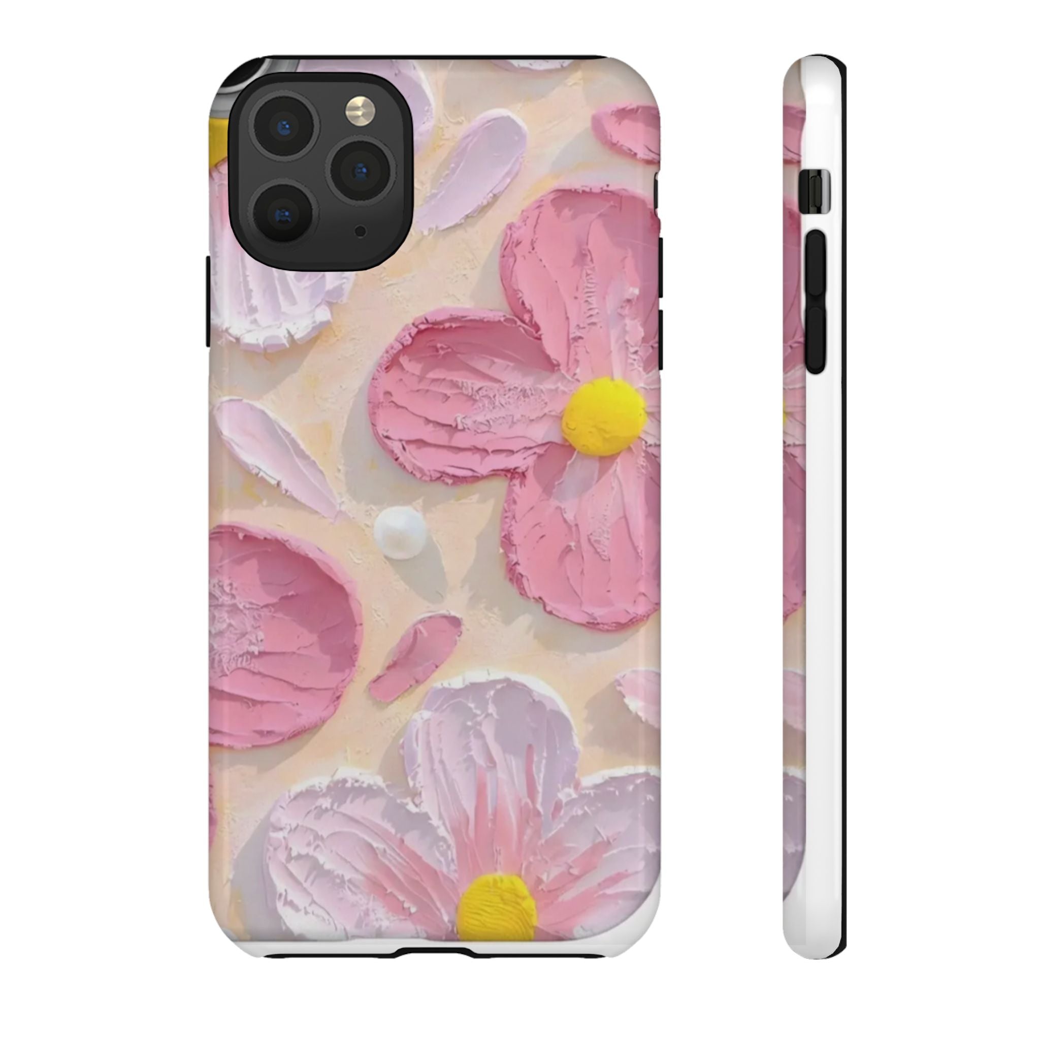 Floral Pink Buttercream Phone Case