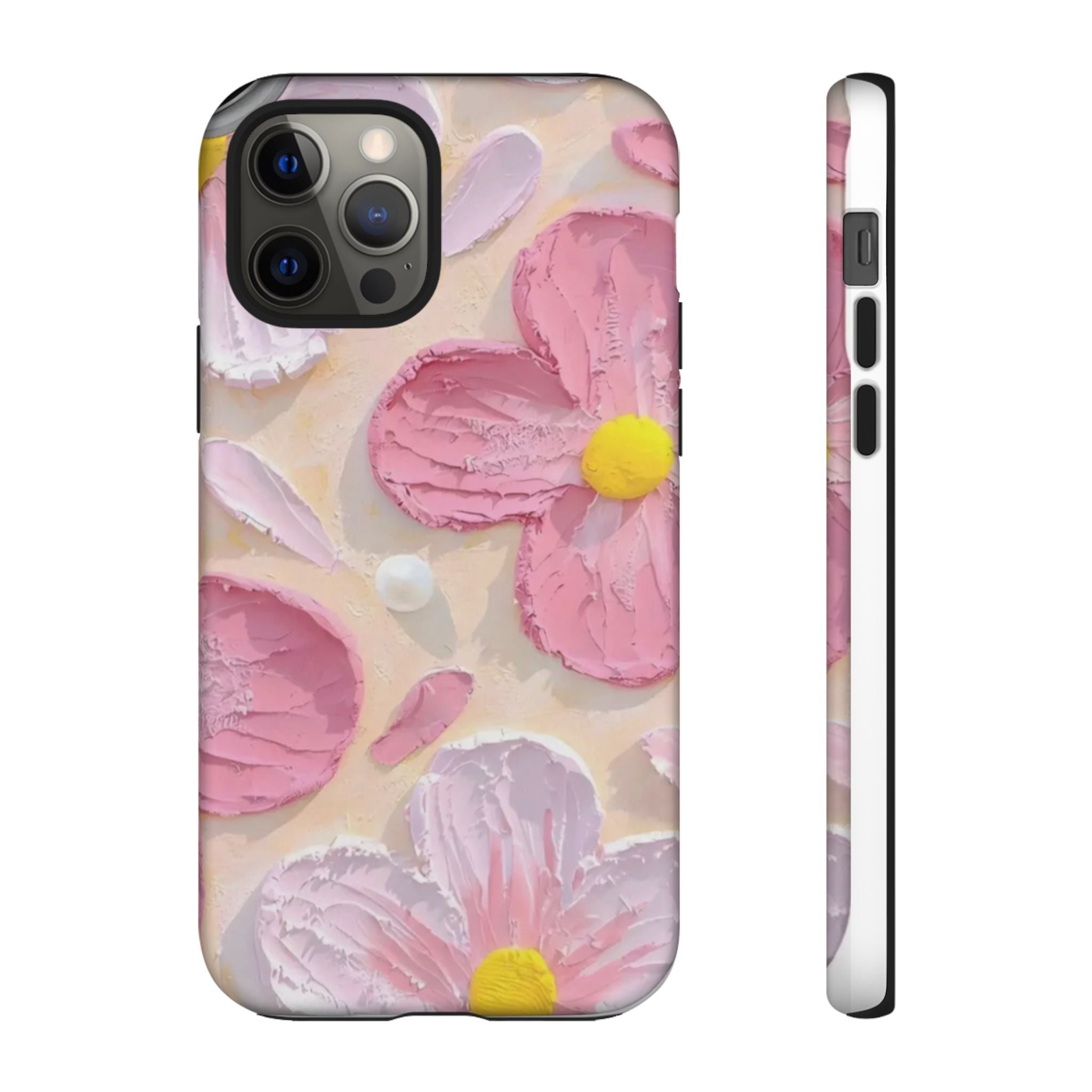 Floral Pink Buttercream Phone Case