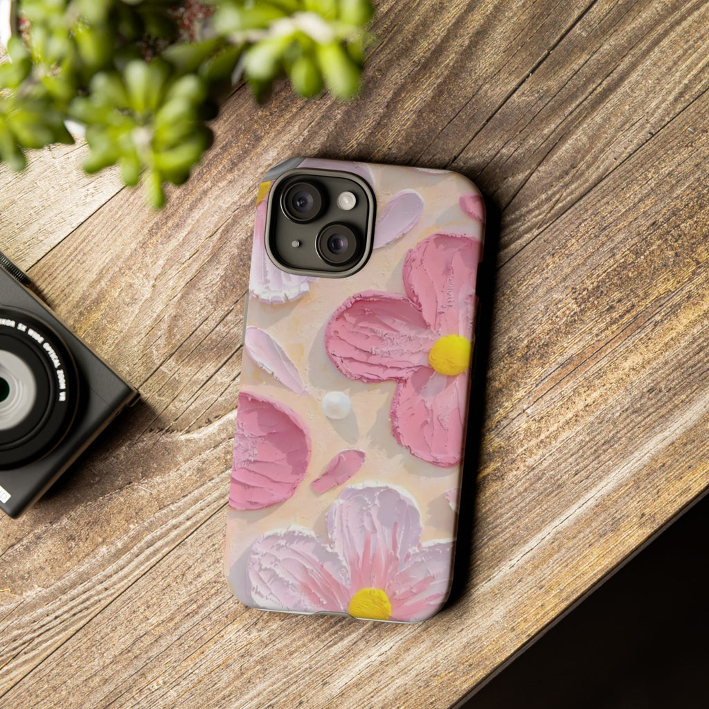 Floral Pink Buttercream Phone Case