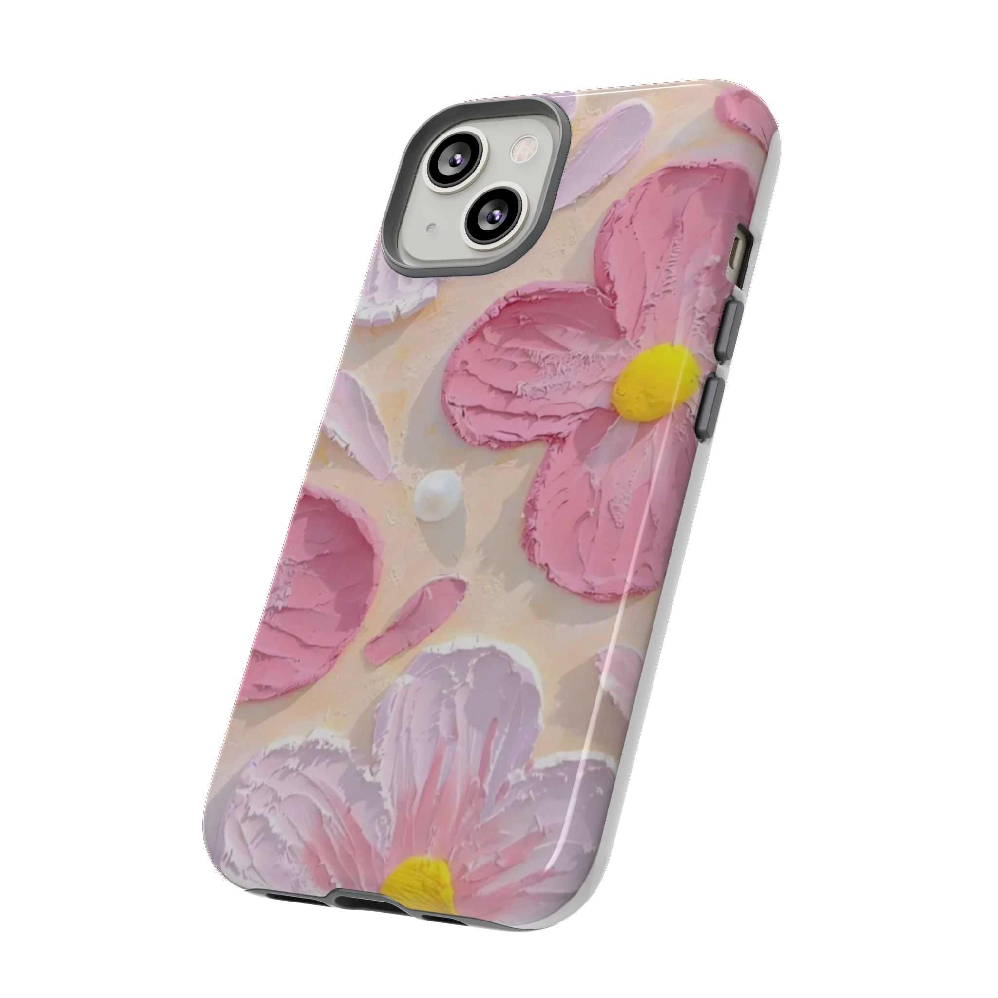 Floral Pink Buttercream Phone Case