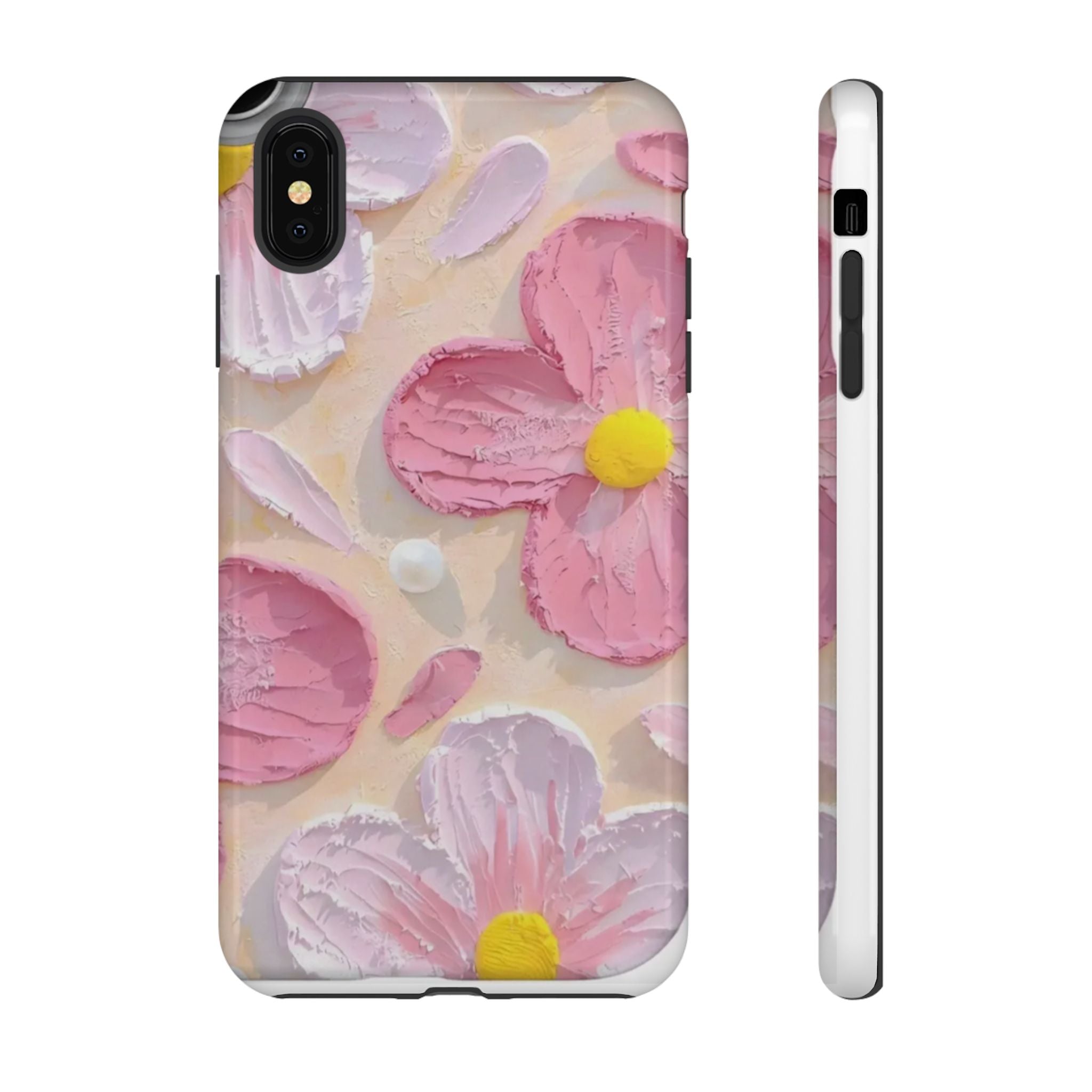 Floral Pink Buttercream Phone Case