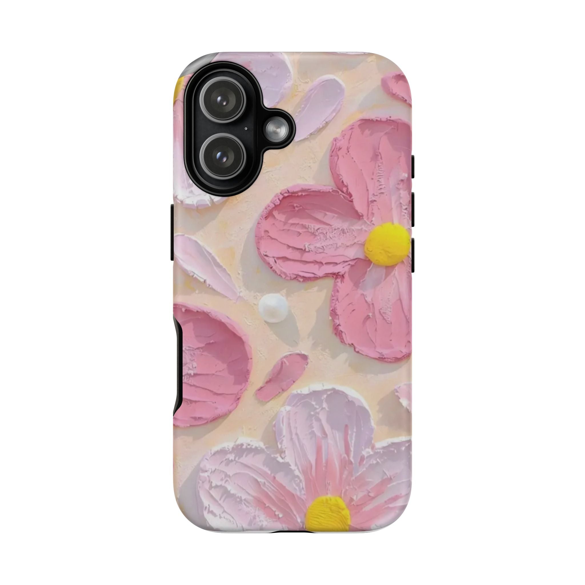 Floral Pink Buttercream Phone Case