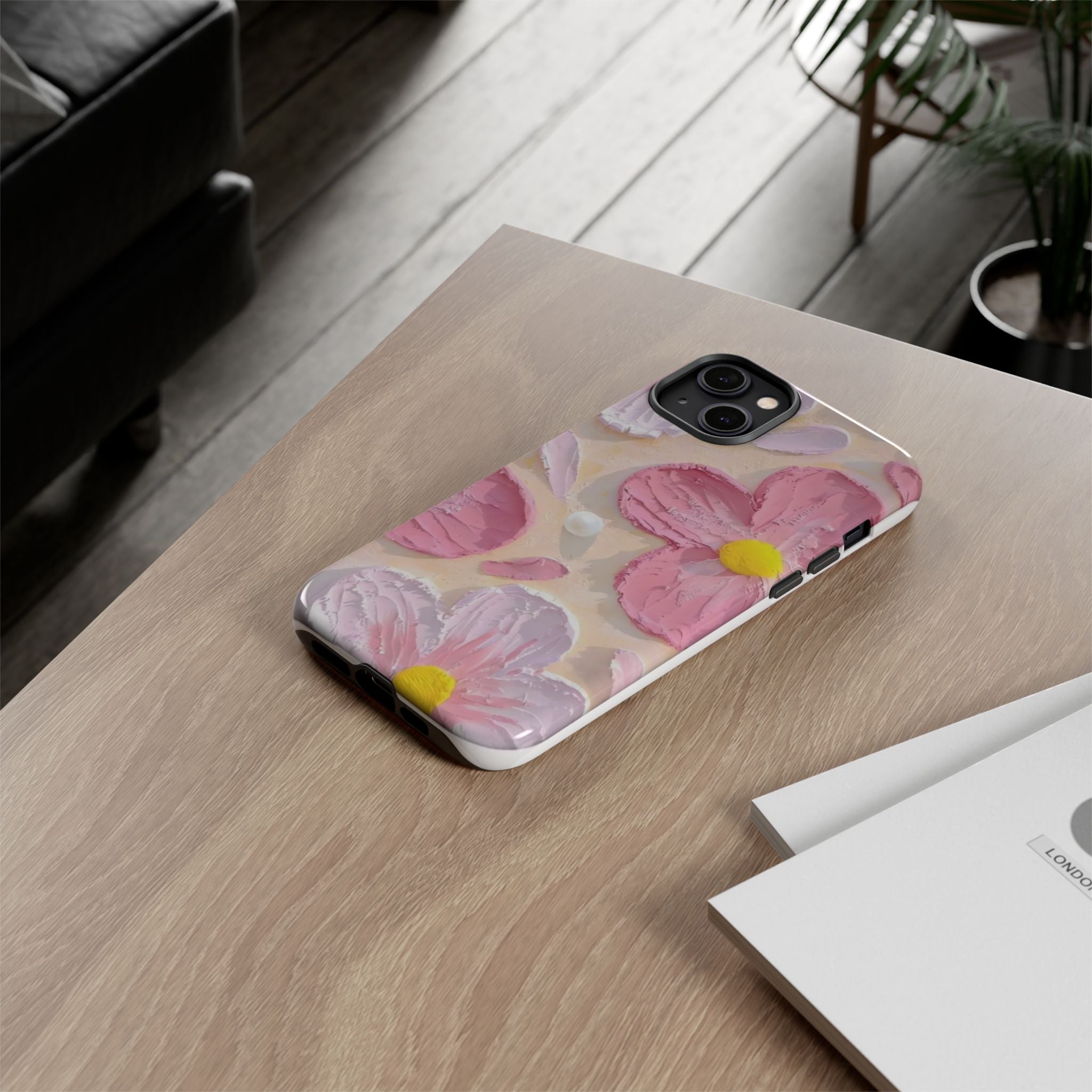 Floral Pink Buttercream Phone Case
